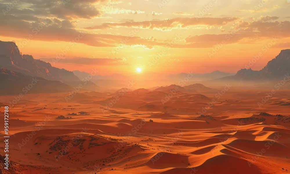 Across the barren sands of a desert world, winds whisper tales of civilizations long lost to the ravages of time. Video Across the barren sands of a desert world, winds whisper tales of civilizations long lost to the ravages of time. Video