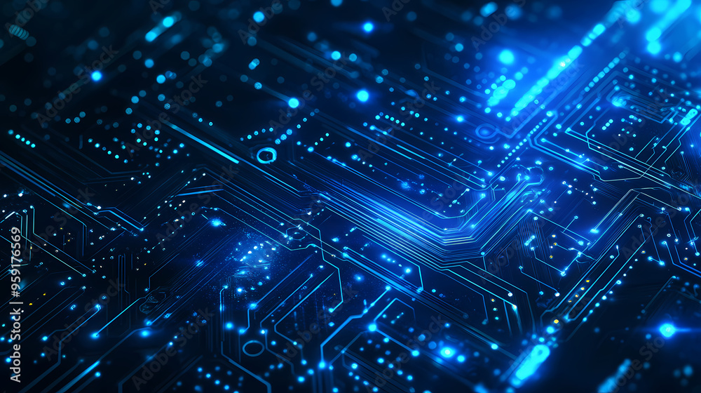 Technological design of blue light circuit Technological design of blue light circuit