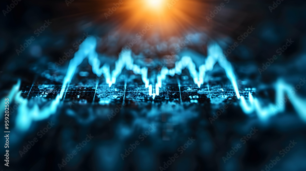 Economy Growth Financial Data Concept And Investme