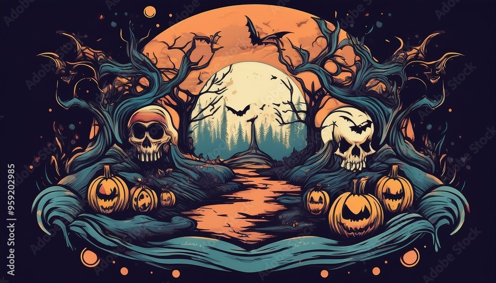 halloween background with pumpkins halloween background with pumpkins