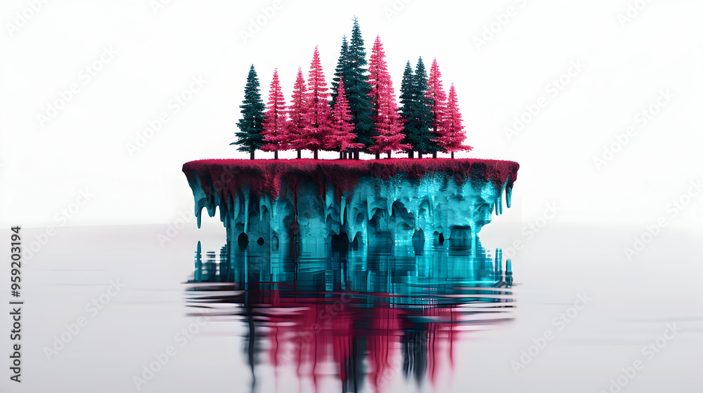 Ecosystem Remediation Abstract Concept Vector Illu