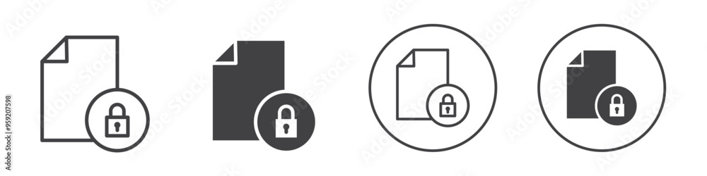 encoding information icon Vector logo outline encoding information icon Vector logo outline