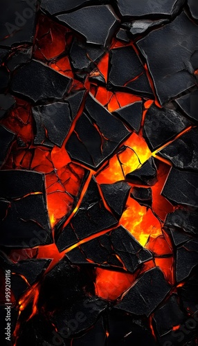 Fire Stones Background