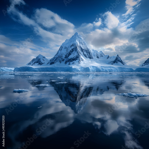 Wallpaper Mural iceberg in polar regions Torontodigital.ca