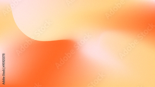 Abstract gradient background with grainy texture and waves