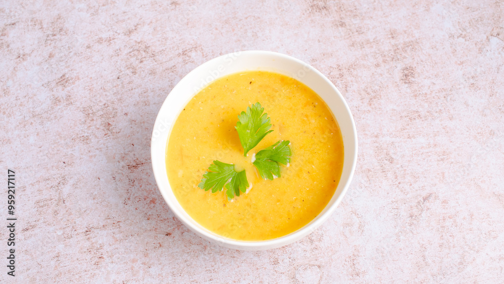 Lentil soup bowl Lentil soup bowl