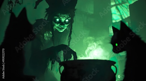 witch in the dark