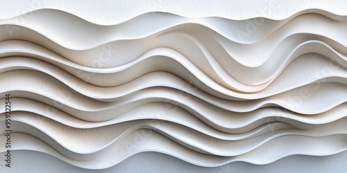 This is a sophisticated abstract background crafted from plywood materials, featuring a unique wavy texture design that is perfect for vintage and natureinspired themes and decor