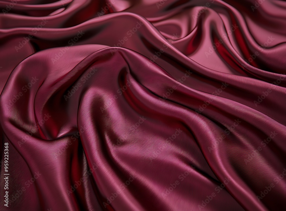 Obraz premium red satin background