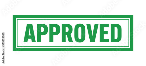 Approved stamp icon