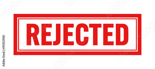 Rejected stamp icon