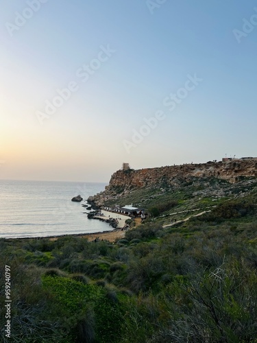 Ghajn bay in Malta