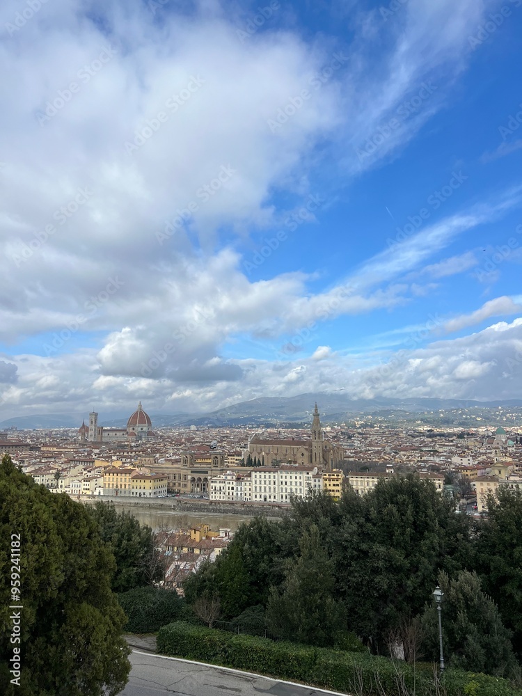 Florence Italy city line Florence Italy city line