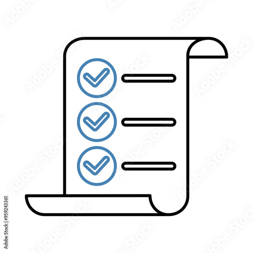 acnowledge concept line icon. Simple element illustration. acnowledge concept outline symbol design.