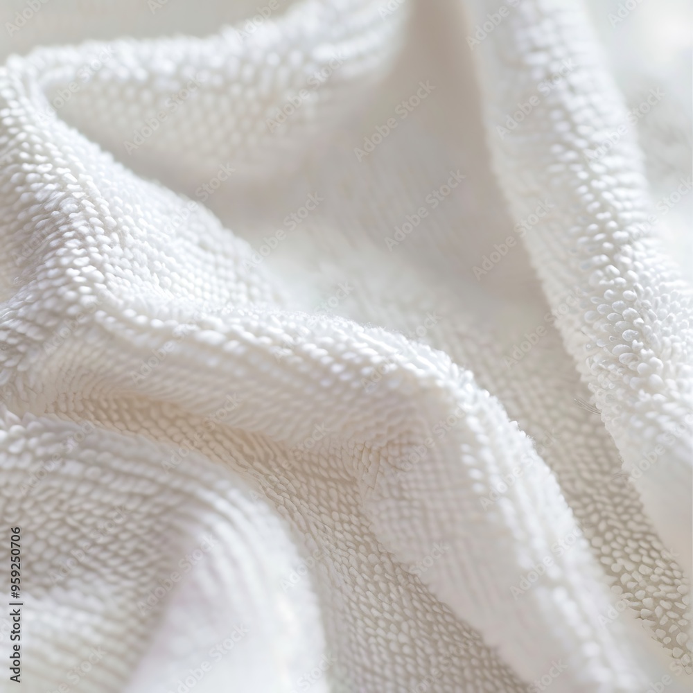 white microfiber texture