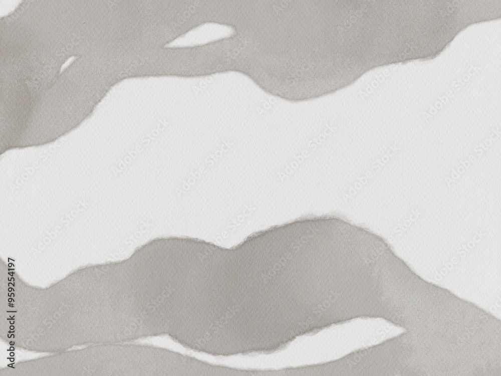 Obraz premium Watercolor gray dull fall winter autumn quality texture background wallpaper minimalistic shape paper ink wash