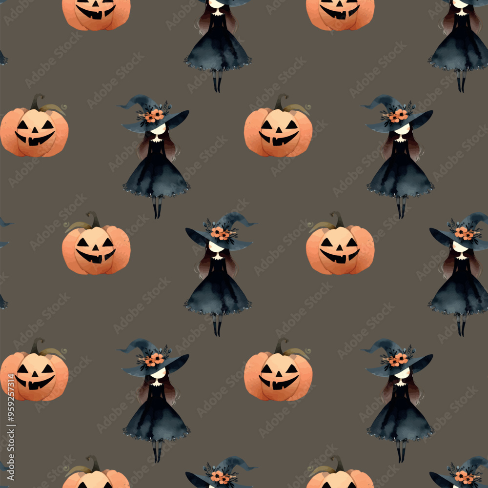 halloween seamless pattern halloween seamless pattern