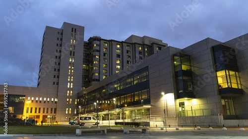 Generic Health Care Hospital Exterior Building