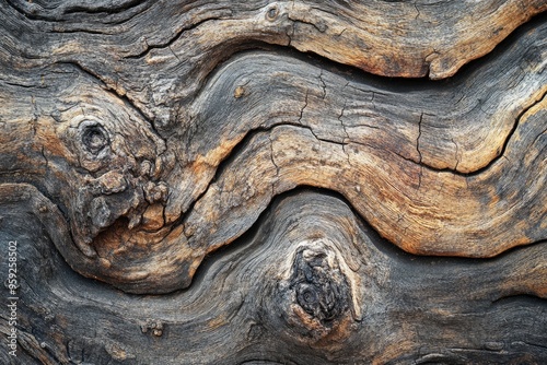 Wood texture with natural pattern , ai