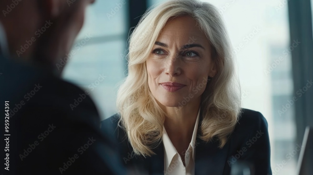 Professional Businesswoman in Office Professional Businesswoman in Office