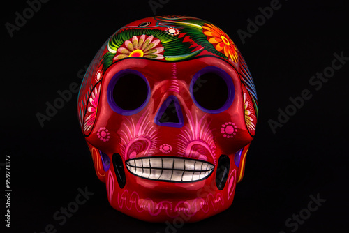 Calavera de cerámica