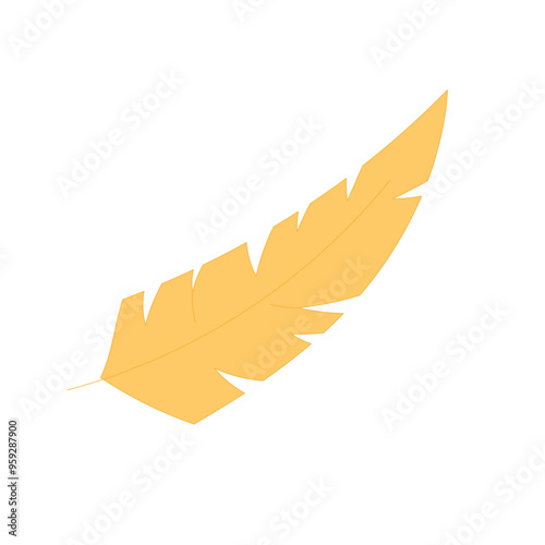 Geometric leaf icon Environment Vector