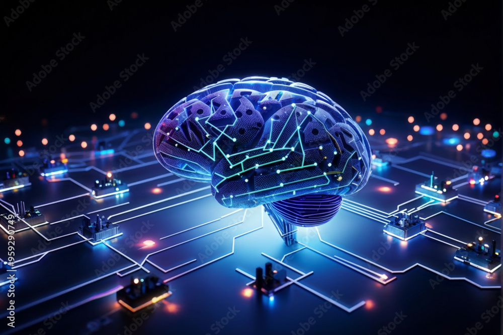 Futuristic Brain Connectivity with AI and Innovation
