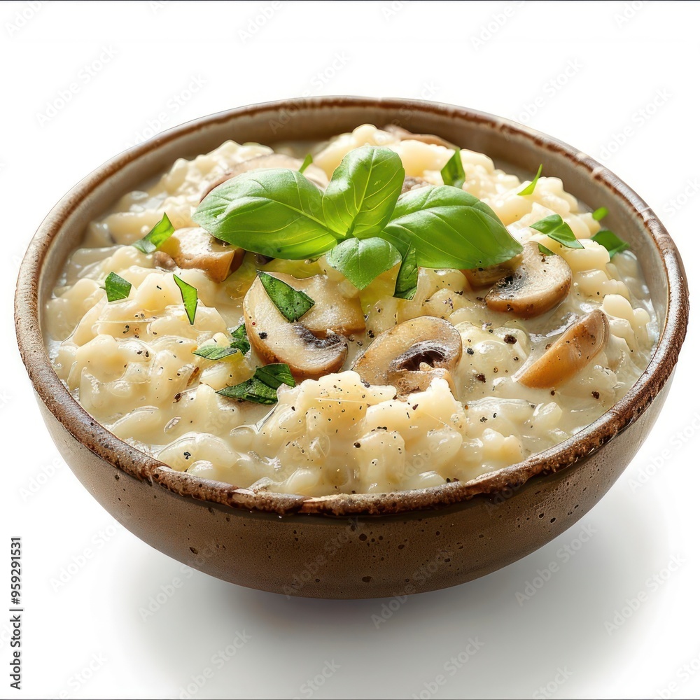 a close-up of a bowl filled with mushroom rice, likely in a Japanese style dish. a close-up of a bowl filled with mushroom rice, likely in a Japanese style dish.