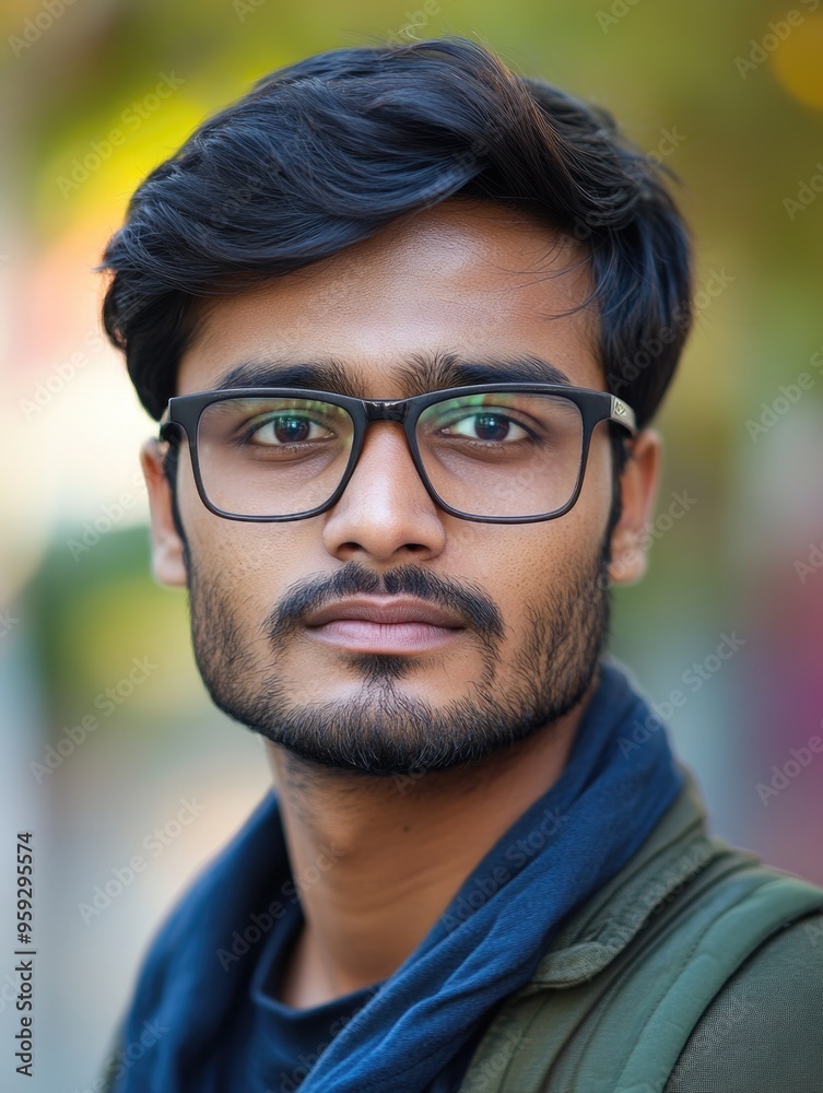 Contemporary Indian Male Portrait Contemporary Indian Male Portrait