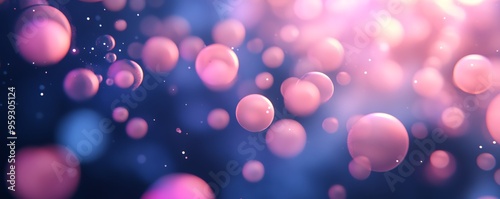 Bokeh lights forming abstract shapes, organic shapes, dreamy and soft