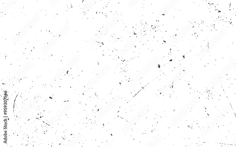 Obraz premium Grunge halftone gradient background distressed black texture. Dark grainy texture on white dust overlay textured. Grain noise particles. Rusted anime or manga style comic vector graphic illustration.