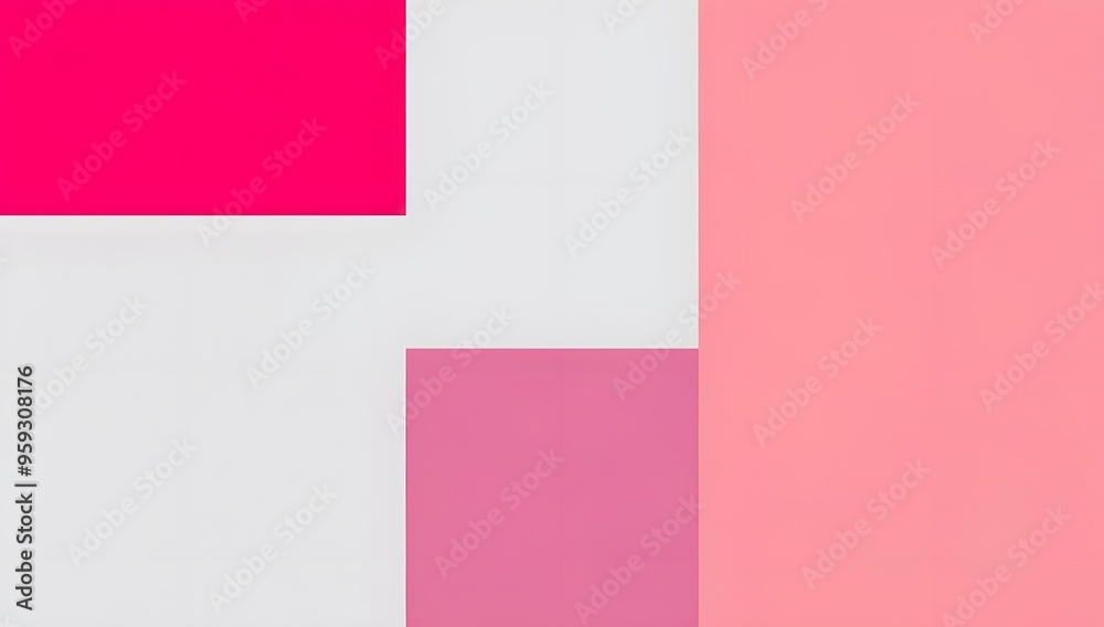 Fototapeta premium simple abstract modern background with white and pink color combination