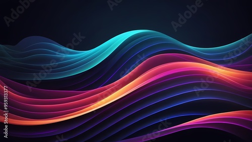 abstract background with colorful liquid splashes