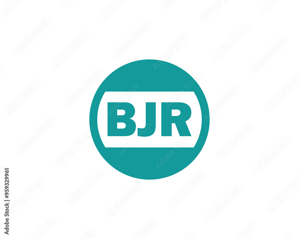 BJR logo design vector template. BJR BJR logo design vector template. BJR