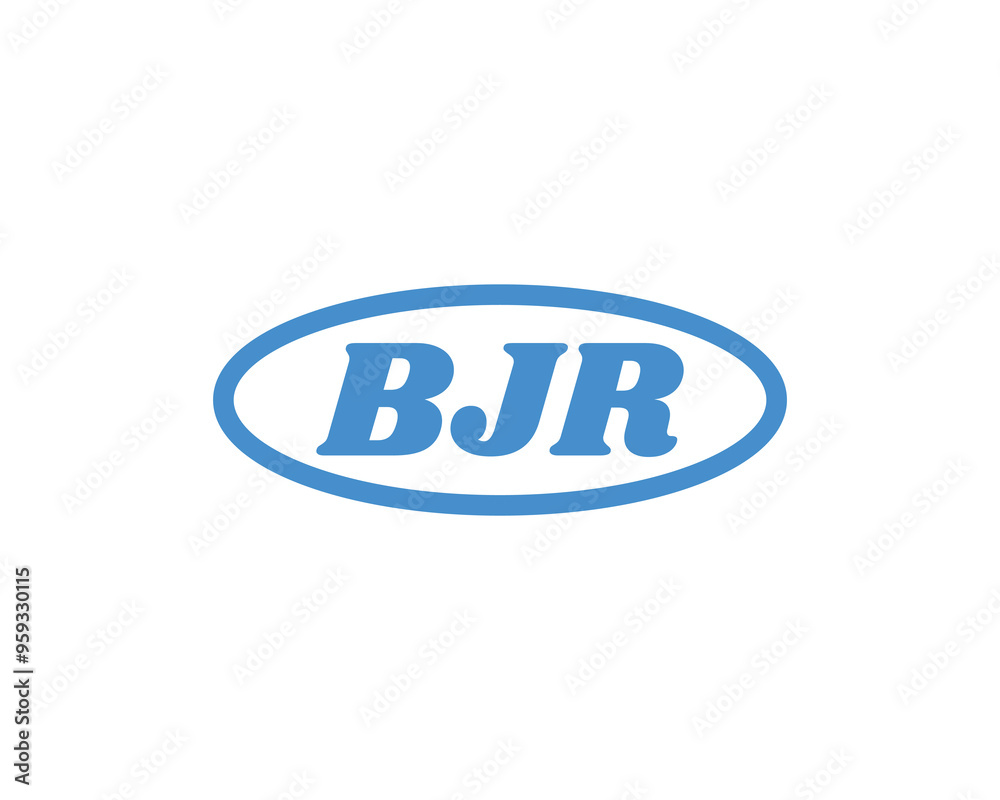 BJR logo design vector template. BJR BJR logo design vector template. BJR