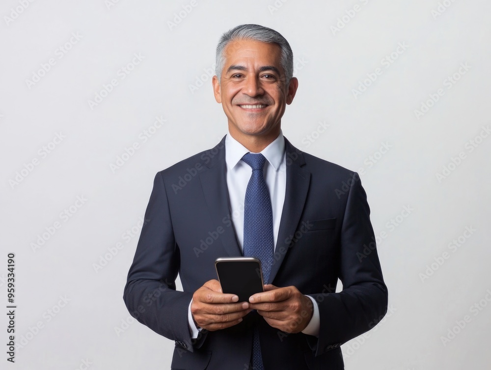 Businessman Smiling for a Professional Portrait Businessman Smiling for a Professional Portrait