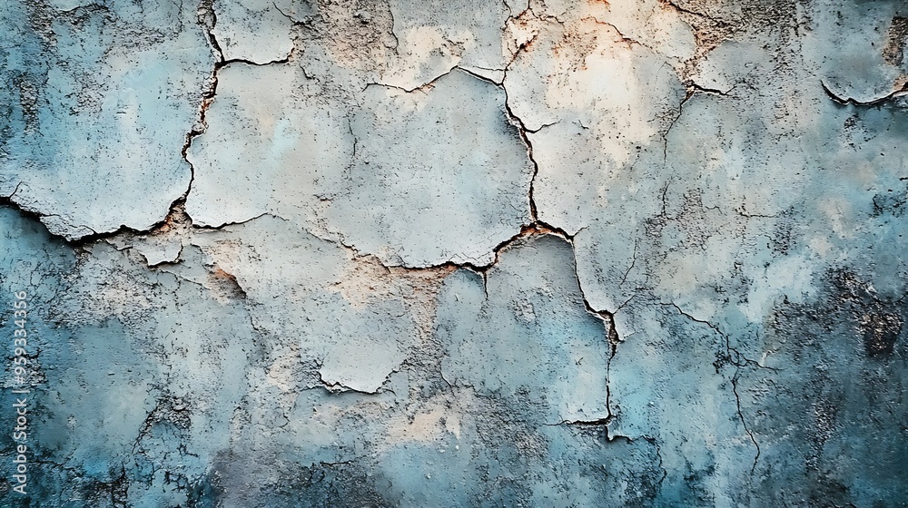 cement concrete cracked texture wall : Generative AI cement concrete cracked texture wall : Generative AI