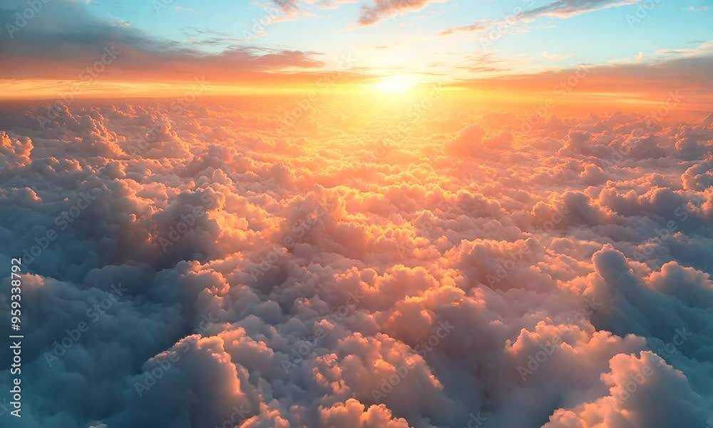 Sunset Above The Clouds Sunset Above The Clouds