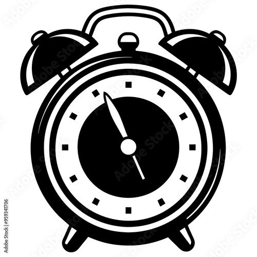 Alarm clock illustration