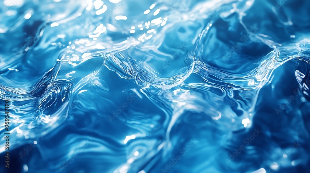 water texture ripples wave clean transparent water abstract background : Generative AI water texture ripples wave clean transparent water abstract background : Generative AI