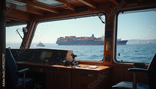 view from the ship