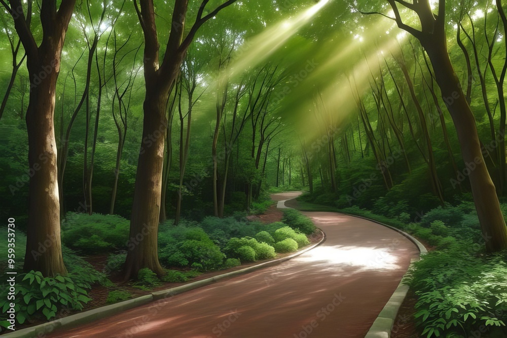 Fototapeta premium path in the forest