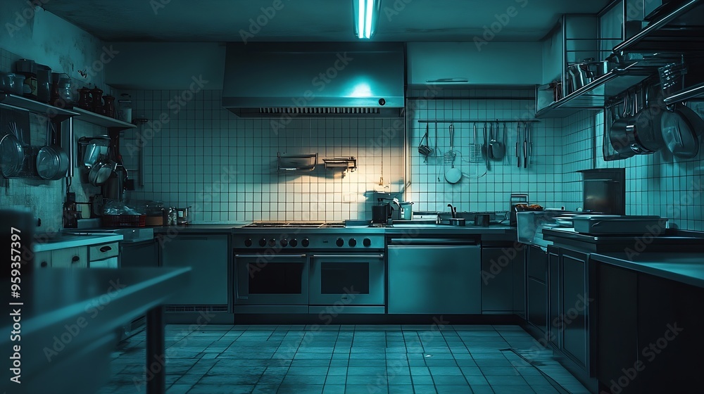 Unmanned kitchen before moving in : Generative AI Unmanned kitchen before moving in : Generative AI