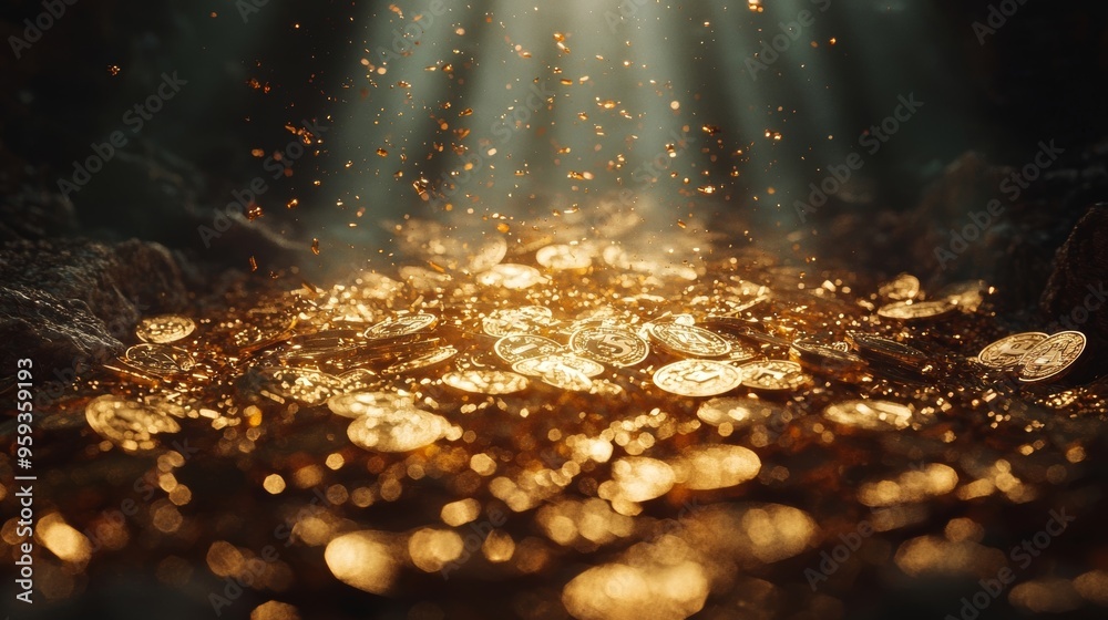 Fototapeta premium Golden Treasure