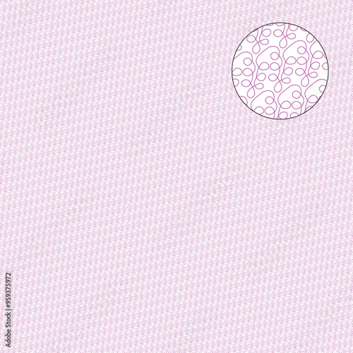 Beautiful designer guilloche mesh on the theme of grapes
