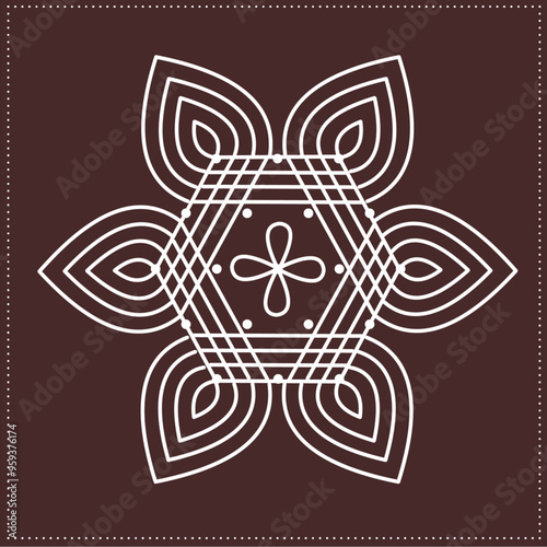 daily use rangoli  rangoli  rangoli design  muggulu  freehand rangoli  rangoli kolam  रांगोळी 02 photo