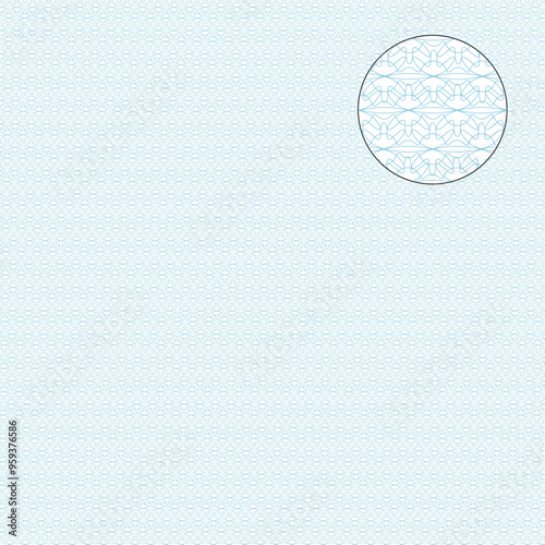 General purpose protective guillotine grid with an atom pattern