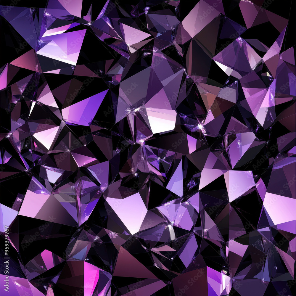 Purple Crystal Background. Purple Crystal Background.