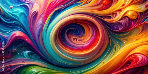 Vibrant swirling paint abstract liquid background, colorful, vibrant, swirl, abstract, liquid, art, paint, texture