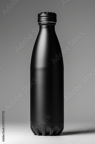 Black Matte Water Bottle